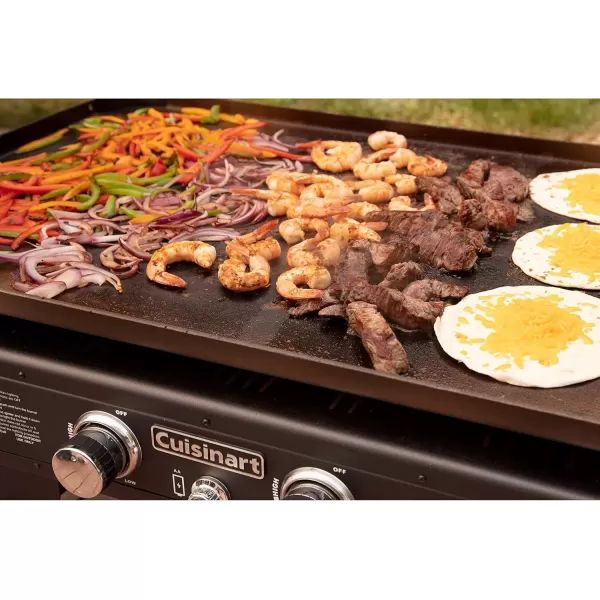 imageCuisinart CGG0036 36quot Four Burner Gas GriddleFour Burner Gas Griddle  36