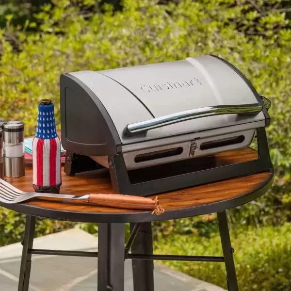 imageCuisinart CGG059A Grillster 8000 BTU Portable Propane Tabletop Gas GrillGrillster 8 000 BTU Portable Gas Grill