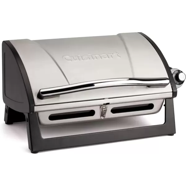 imageCuisinart CGG059A Grillster 8000 BTU Portable Propane Tabletop Gas GrillGrillster 8 000 BTU Portable Gas Grill Newer Version