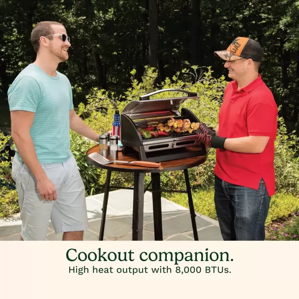imageCuisinart CGG059A Grillster 8000 BTU Portable Propane Tabletop Gas GrillGrillster 8 000 BTU Portable Gas Grill Newer Version