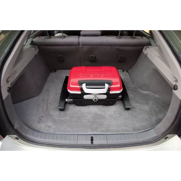 imageCuisinart CGG180 Petit Gourmet Portable Gas Grill with VersaStand Red
