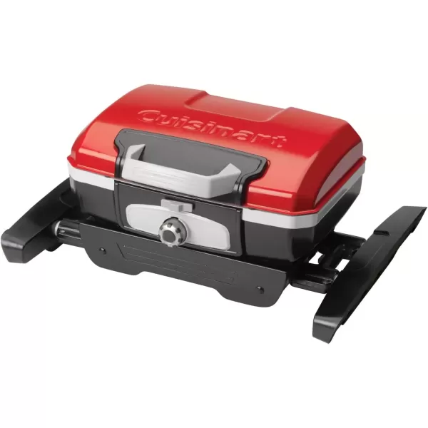 imageCuisinart CGG180 Petit Gourmet Portable Gas Grill with VersaStand Red