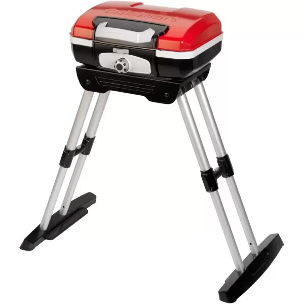 imageCuisinart CGG180 Petit Gourmet Portable Gas Grill with VersaStand Red