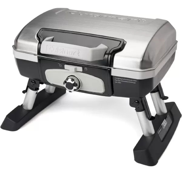 imageCuisinart CGG180TS Petit Gourmet Portable Tabletop Gas Grill Stainless SteelPetit Gourmet Tabletop Gas Grill  Stainless Steel