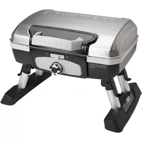 imageCuisinart CGG180TS Petit Gourmet Portable Tabletop Gas Grill Stainless SteelPetit Gourmet Tabletop Gas Grill  Stainless Steel