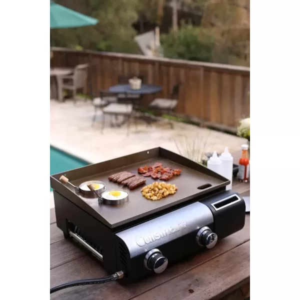 imageCuisinart CGG501 Gourmet Gas Griddle TwoBurnerGourmet Gas Griddle  TwoBurner