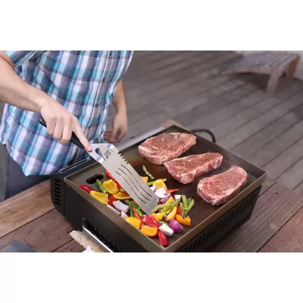 imageCuisinart CGG501 Gourmet Gas Griddle TwoBurnerGourmet Gas Griddle  TwoBurner