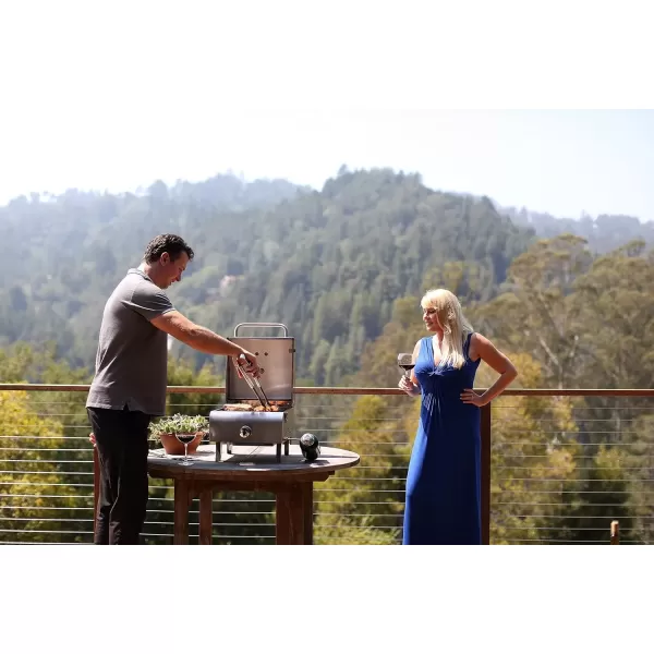 imageCuisinart CGG608 Portable GrillProfessional Gas Grill  OneBurner  Stainless Steel