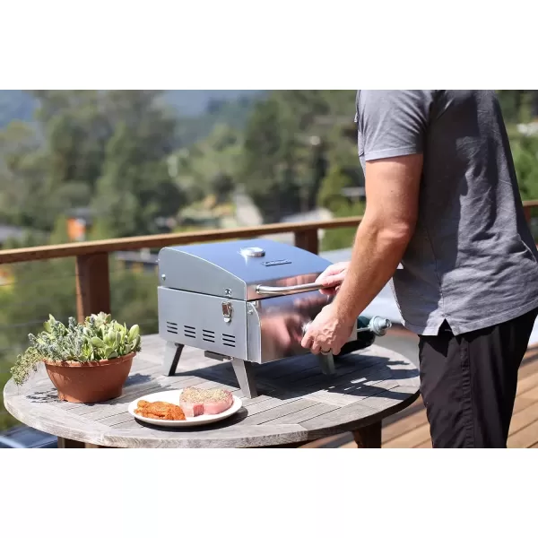 imageCuisinart CGG608 Portable GrillProfessional Gas Grill  OneBurner  Stainless Steel