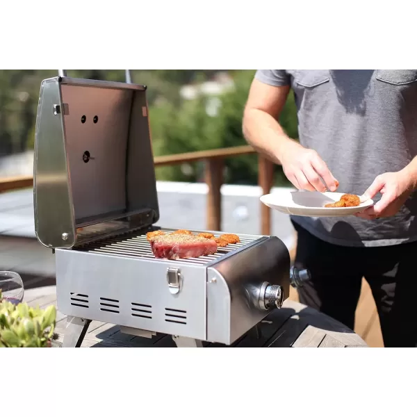 imageCuisinart CGG608 Portable GrillProfessional Gas Grill  OneBurner  Stainless Steel