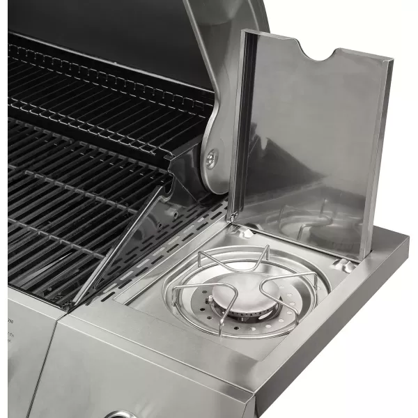 imageCuisinart CGG7400 Propane 54 Inch Full Size FourBurner Gas GrillFive Burner Gas Grill with Side Burner