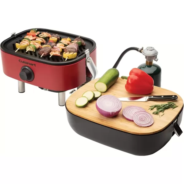 imageCuisinart CGG750 Portable Venture Gas Grill RedVenture Gas Grill  Red