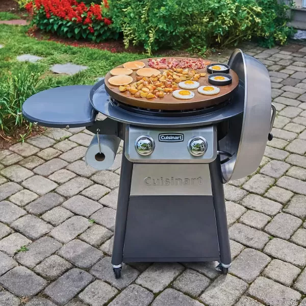 imageCuisinart CGG888 Outdoor Stainless Steel Lid 360 Griddle Cooking Center360 Griddle Cooking Center  22