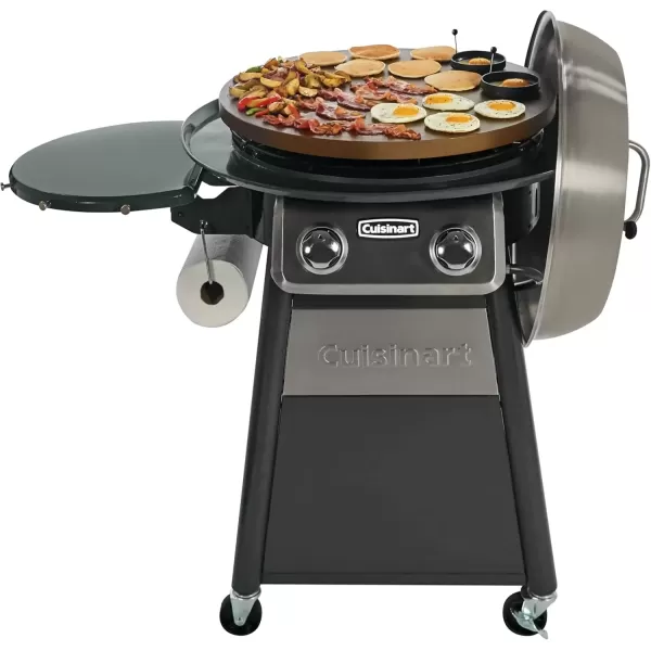imageCuisinart CGG888 Outdoor Stainless Steel Lid 360 Griddle Cooking Center360 Griddle Cooking Center  22