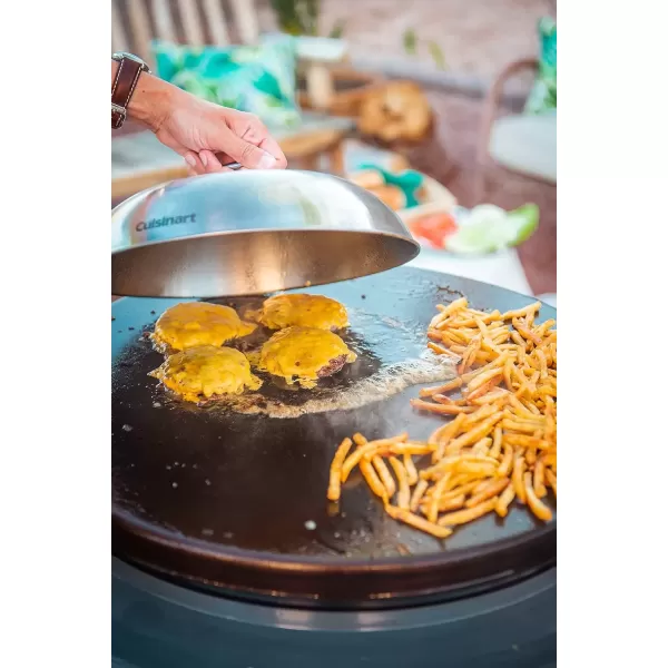 imageCuisinart CGG888 Outdoor Stainless Steel Lid 360 Griddle Cooking Center360 Griddle Cooking Center  22