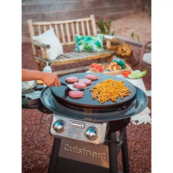 imageCuisinart CGG888 Outdoor Stainless Steel Lid 360 Griddle Cooking Center360 Griddle Cooking Center  22