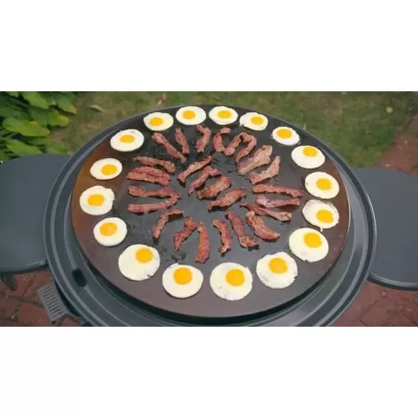 imageCuisinart CGG999 30Inch Round Flat Top Surface 360 XL Griddle Outdoor Cooking Station