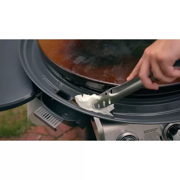 imageCuisinart CGG999 30Inch Round Flat Top Surface 360 XL Griddle Outdoor Cooking Station