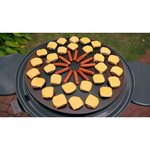 imageCuisinart CGG999 30Inch Round Flat Top Surface 360 XL Griddle Outdoor Cooking Station