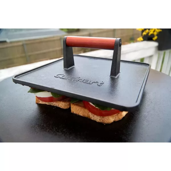imageCuisinart CGPR223 XL Cast Iron Griddle Press