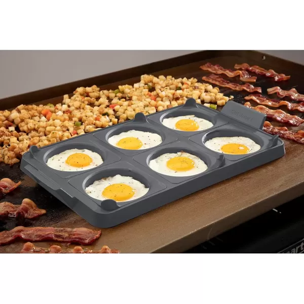imageCuisinart CGR600 7Piece Griddle Egg Ring Tray