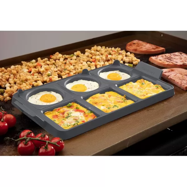 imageCuisinart CGR600 7Piece Griddle Egg Ring Tray