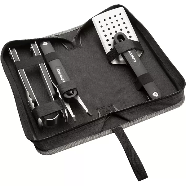 imageCuisinart CGS1000 4Piece Folding Grill Tool Set