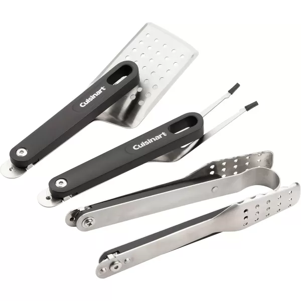 imageCuisinart CGS1000 4Piece Folding Grill Tool Set
