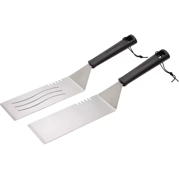 imageCuisinart CGS1312 12Piece Tool Set Outdoor Griddle AccessoriesSpatula Tongs Scraper Melting Dome Squirt Bottle Silicone Egg Ring