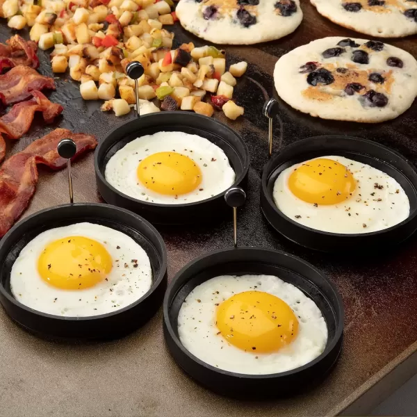 imageCuisinart CGS1312 12Piece Tool Set Outdoor Griddle AccessoriesSpatula Tongs Scraper Melting Dome Squirt Bottle Silicone Egg Ring