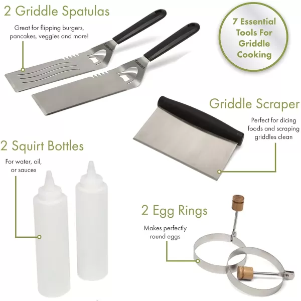 imageCuisinart CGS507 Griddle Kit 7 Piece Steel