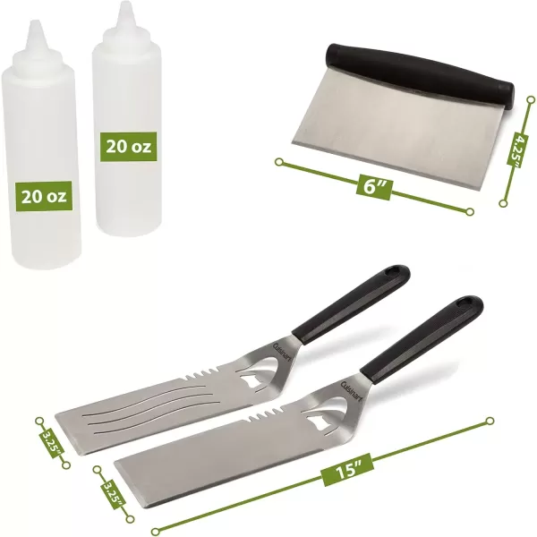 imageCuisinart CGS507 Griddle Kit 7 Piece Steel