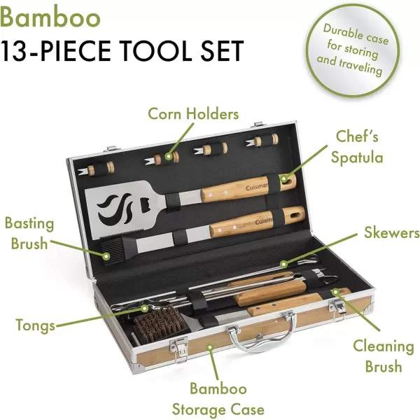 imageCuisinart CGS7014 Bamboo Tool Set 13Piece