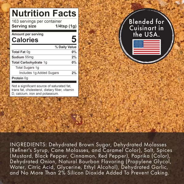 imageCuisinart CGSS780 Bourbon Molasses 115 OZ 325g BBQ Seasoning3 Flavor Variety Pack  201 oz