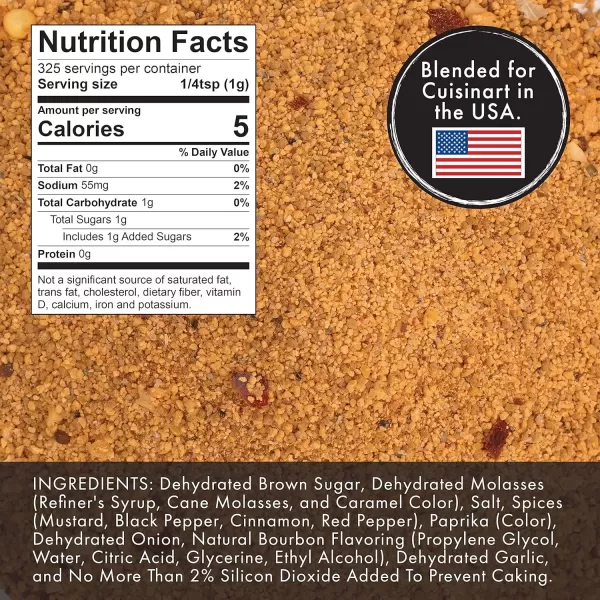 imageCuisinart CGSS780 Bourbon Molasses 115 OZ 325g BBQ SeasoningBourbon Molasses  115 oz