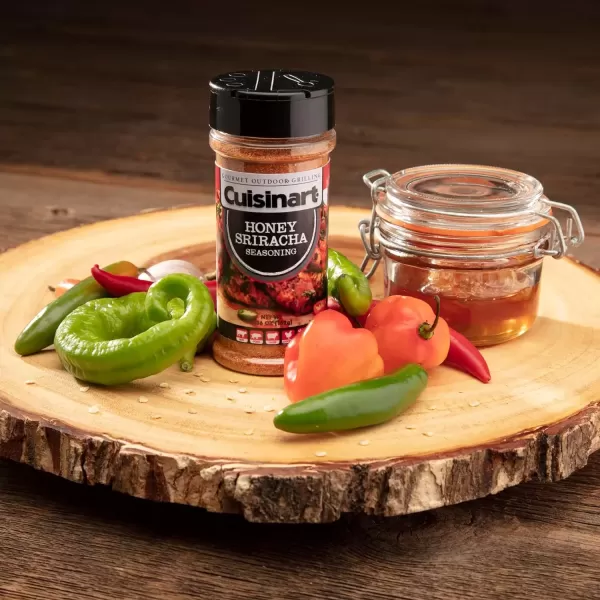 imageCuisinart CGSS780 Bourbon Molasses 115 OZ 325g BBQ SeasoningHoney Sriracha  54 oz