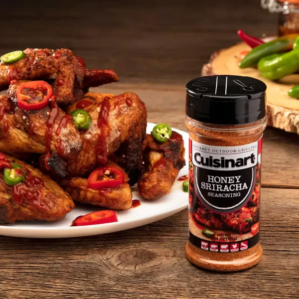 imageCuisinart CGSS780 Bourbon Molasses 115 OZ 325g BBQ SeasoningHoney Sriracha  54 oz