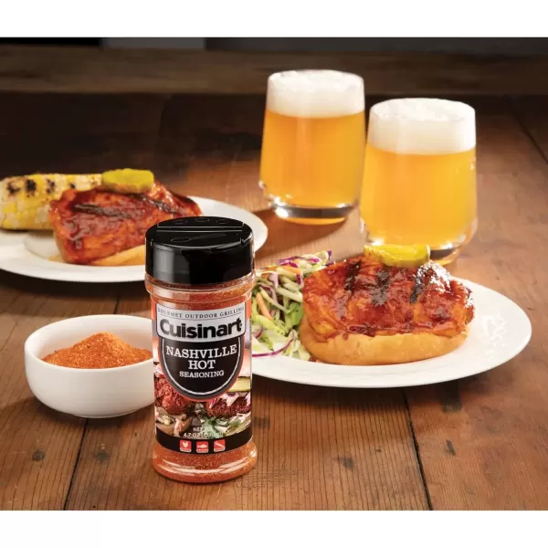 imageCuisinart CGSS780 Bourbon Molasses 115 OZ 325g BBQ SeasoningNashville Hot  47 oz