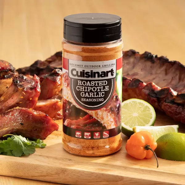 imageCuisinart CGSS780 Bourbon Molasses 115 OZ 325g BBQ SeasoningRoasted Chipotle Garlic  146 oz