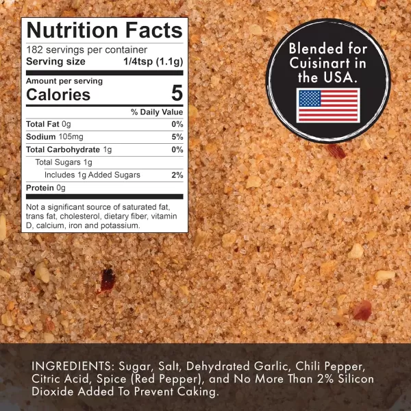 imageCuisinart CGSS780 Bourbon Molasses 115 OZ 325g BBQ SeasoningRoasted Chipotle Garlic  71 oz