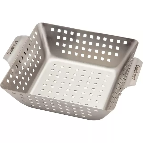 imageCuisinart CGT1103 3Piece Stainless Steel Grill Topper Cookware Set Rectangular Wok ampamp Round Toppers3 Piece Stainless Steel Topper Set Rectangular  Wok   Round Toppers
