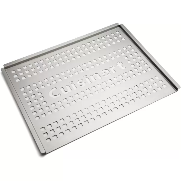 imageCuisinart CGT301 Stainless Steel Grill Topper 12 x 16InchStainless Steel Grill Topper  12 x 16