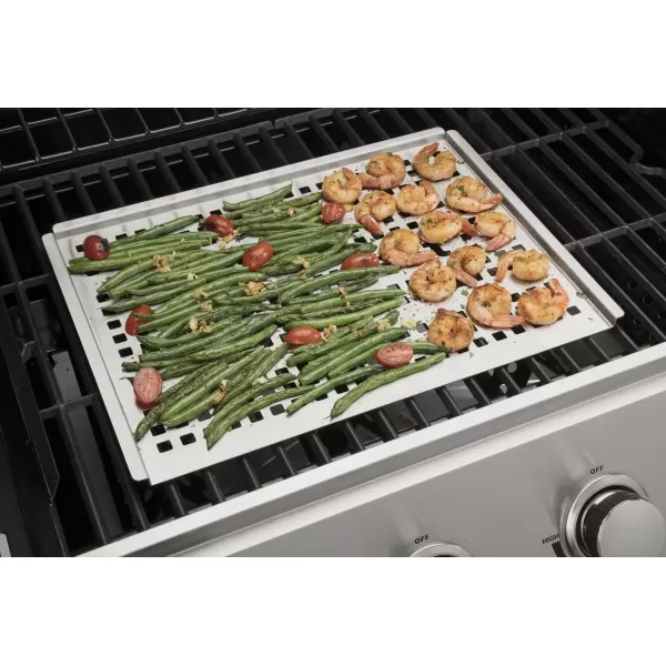 imageCuisinart CGT301 Stainless Steel Grill Topper 12 x 16InchStainless Steel Grill Topper  12 x 16
