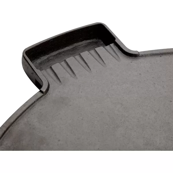 imageCuisinart CHA830 Cleanburn Fire Pit Griddle ampamp Grill Top PreSeasoned Cast Iron