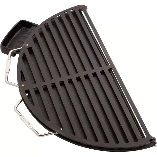 imageCuisinart CHA830 Cleanburn Fire Pit Griddle ampamp Grill Top PreSeasoned Cast Iron