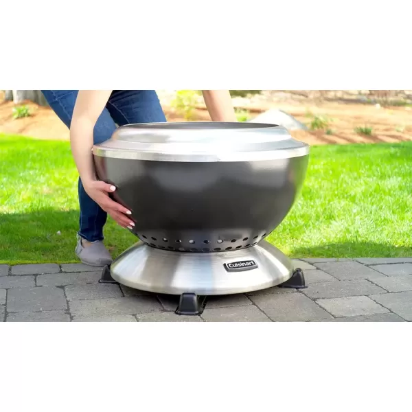 imageCuisinart CHA870 Cleanburn Pit Riser Portable Fire Stand with Lightweight Design