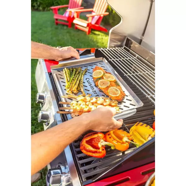 imageCuisinart CMD108 Melting Dome 9quotStainless steelStainless Steel Grill Topper