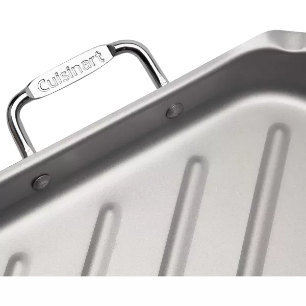 imageCuisinart CNP650 NonStick Rectangular Grill TopperRectangular Grilling Pan