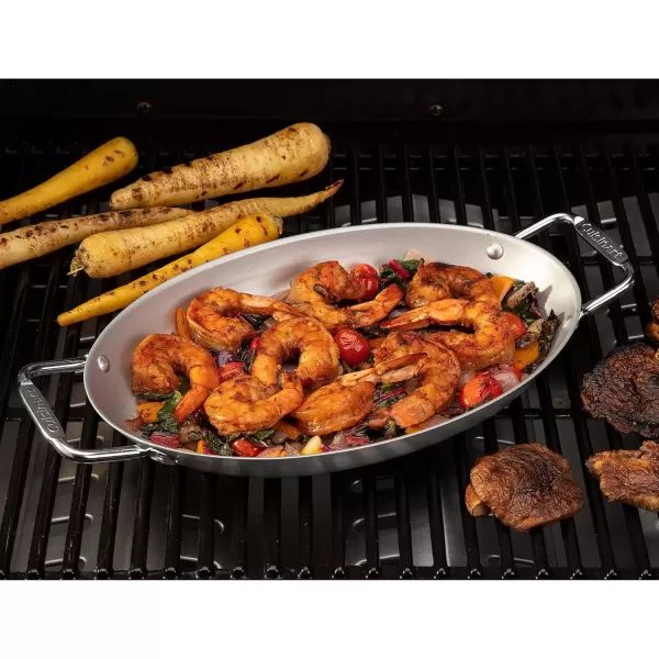 imageCuisinart CNPO700 NonStick Oval Grilling Pan 13quot x 8NonStick Oval Grilling Pan