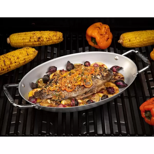 imageCuisinart CNPO700 NonStick Oval Grilling Pan 13quot x 8NonStick Oval Grilling Pan